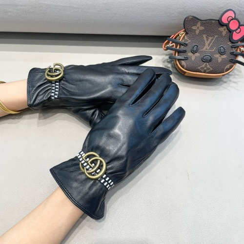 Replica Gucci Gloves For Women #1269662 $48.00 USD for Wholesale