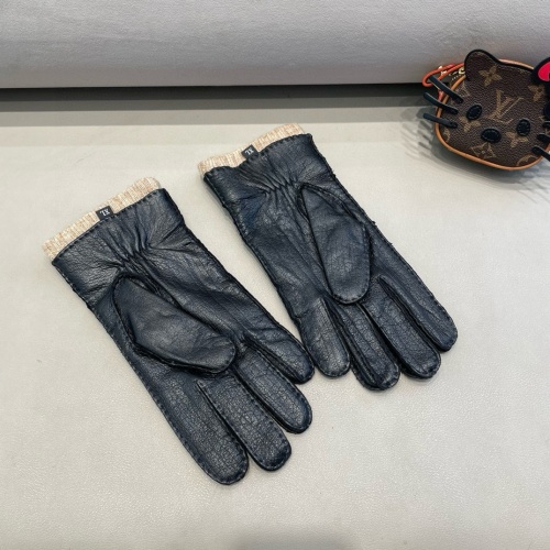 Replica Gucci Gloves For Men #1269673 $60.00 USD for Wholesale