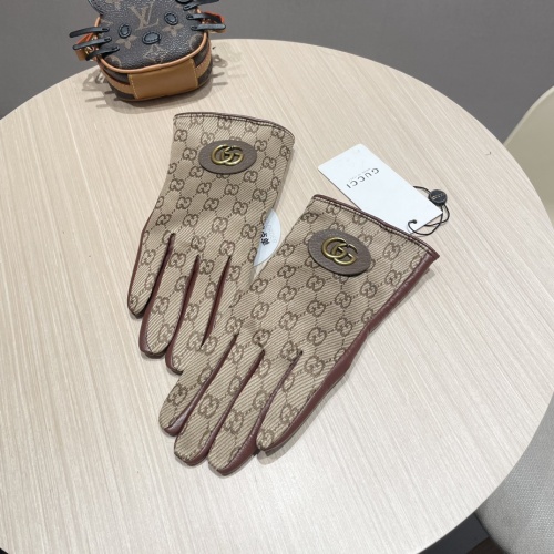 Replica Gucci Gloves For Women #1269688 $52.00 USD for Wholesale