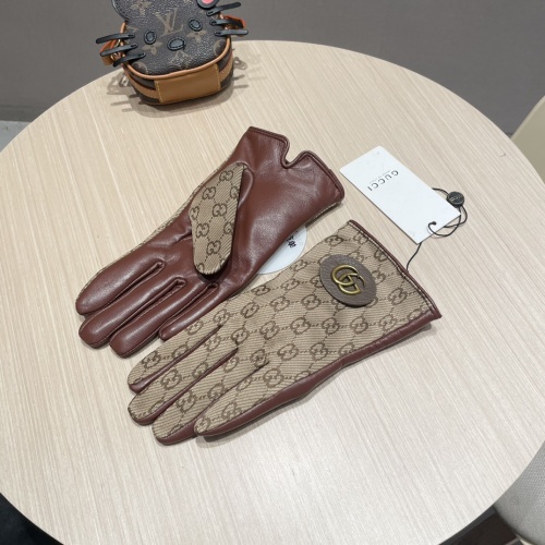 Replica Gucci Gloves For Women #1269688 $52.00 USD for Wholesale