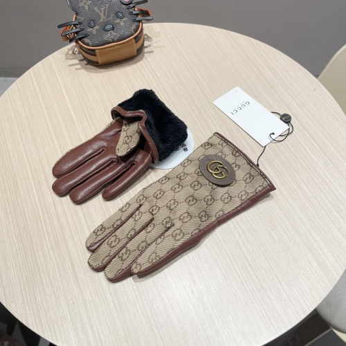 Replica Gucci Gloves For Women #1269688 $52.00 USD for Wholesale