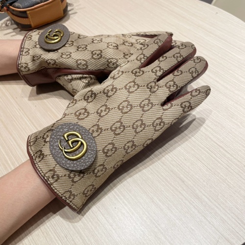 Replica Gucci Gloves For Women #1269688 $52.00 USD for Wholesale