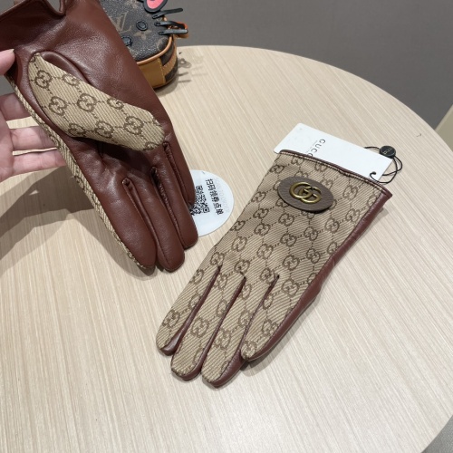 Replica Gucci Gloves For Women #1269688 $52.00 USD for Wholesale