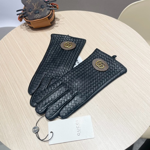 Gucci Gloves For Women #1269692 $64.00 USD, Wholesale Replica Gucci Gloves