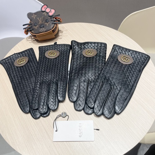 Replica Gucci Gloves For Women #1269692 $64.00 USD for Wholesale