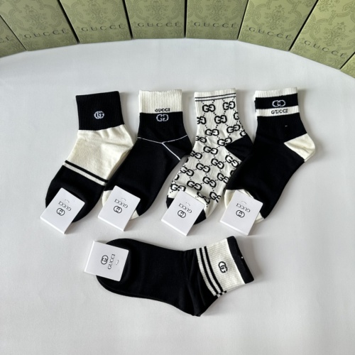 Replica Gucci Socks #1269735 $27.00 USD for Wholesale