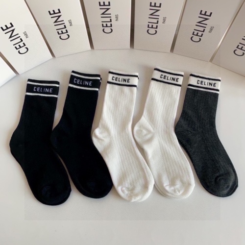 Celine Socks #1269737 $29.00 USD, Wholesale Replica Celine Socks