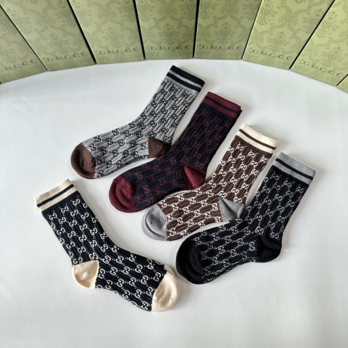 Replica Gucci Socks #1269738 $29.00 USD for Wholesale