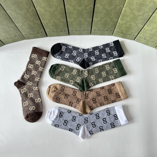 Replica Gucci Socks #1269744 $29.00 USD for Wholesale