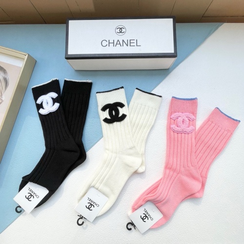 Chanel Socks #1269752 $29.00 USD, Wholesale Replica Chanel Socks