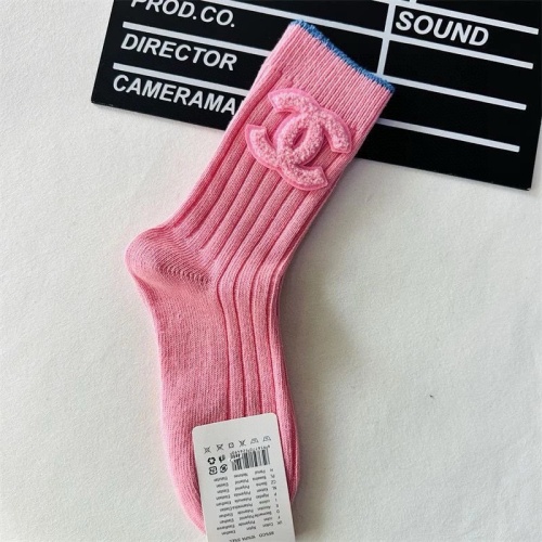 Replica Chanel Socks #1269752 $29.00 USD for Wholesale