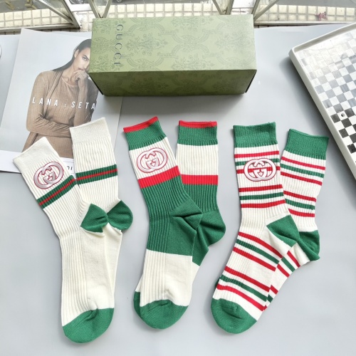 Gucci Socks #1269753 $29.00 USD, Wholesale Replica Gucci Socks