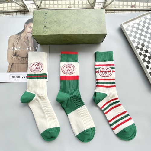 Replica Gucci Socks #1269753 $29.00 USD for Wholesale