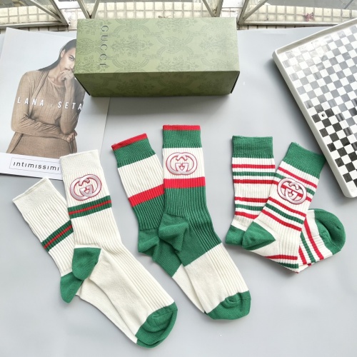 Replica Gucci Socks #1269753 $29.00 USD for Wholesale