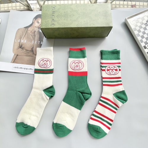 Replica Gucci Socks #1269753 $29.00 USD for Wholesale