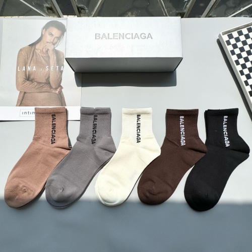 Balenciaga Socks #1269758 $27.00 USD, Wholesale Replica Balenciaga Socks