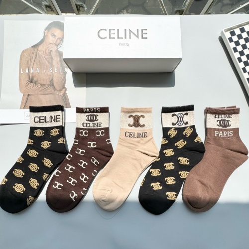 Celine Socks #1269759 $27.00 USD, Wholesale Replica Celine Socks