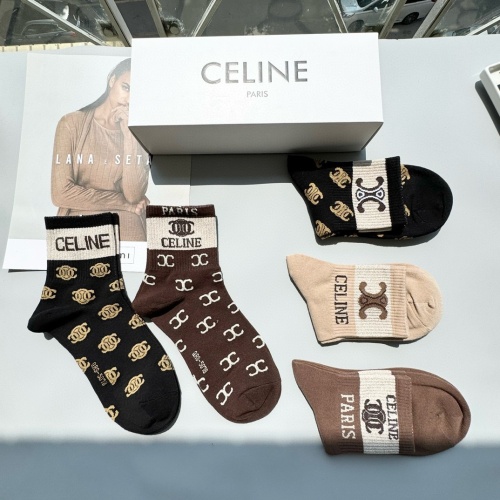 Replica Celine Socks #1269759 $27.00 USD for Wholesale