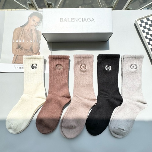 Balenciaga Socks #1269769 $29.00 USD, Wholesale Replica Balenciaga Socks