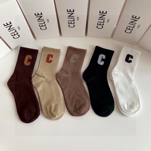 Celine Socks #1269780 $29.00 USD, Wholesale Replica Celine Socks