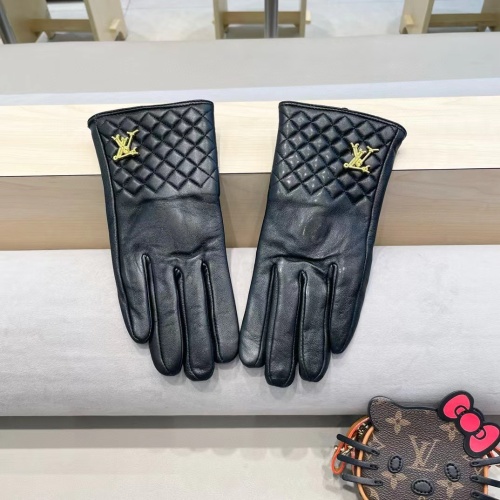 Louis Vuitton LV Gloves For Women #1269816 $48.00 USD, Wholesale Replica Louis Vuitton LV Gloves