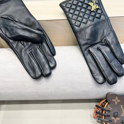 Replica Louis Vuitton LV Gloves For Women #1269816 $48.00 USD for Wholesale