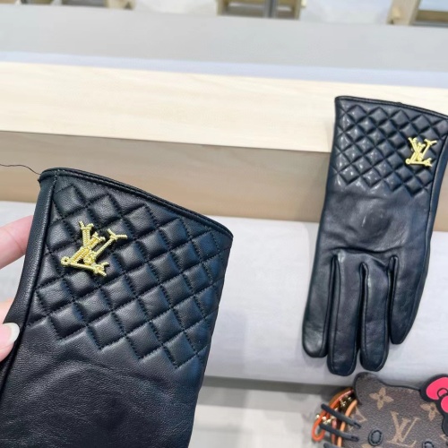 Replica Louis Vuitton LV Gloves For Women #1269816 $48.00 USD for Wholesale