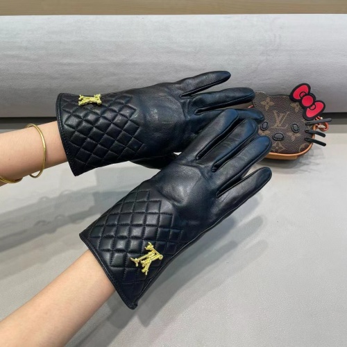 Replica Louis Vuitton LV Gloves For Women #1269816 $48.00 USD for Wholesale