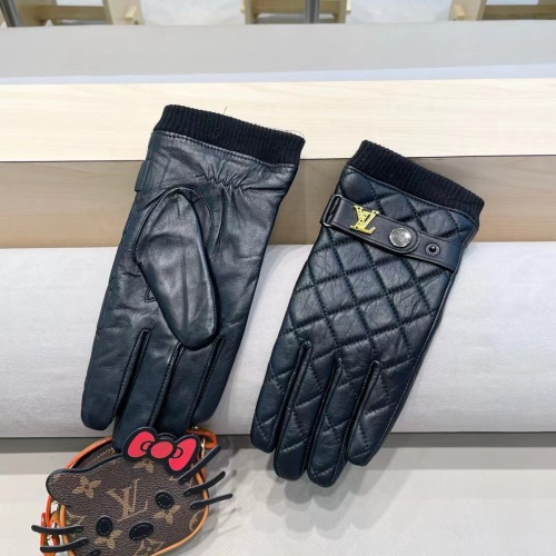 Replica Louis Vuitton LV Gloves For Men #1269817 $48.00 USD for Wholesale