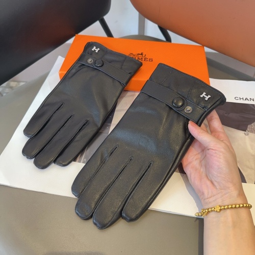 Hermes Gloves For Men #1269821 $48.00 USD, Wholesale Replica Hermes Gloves