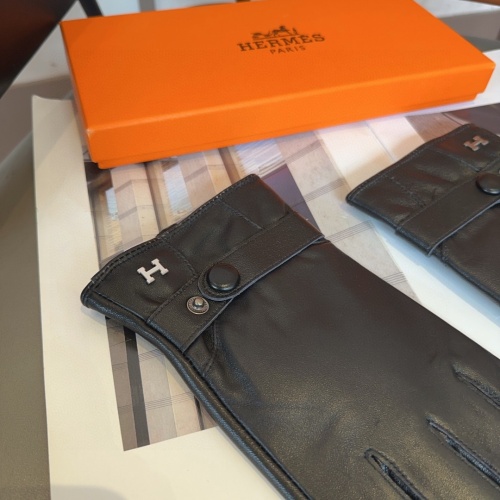 Replica Hermes Gloves For Men #1269821 $48.00 USD for Wholesale