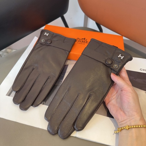 Hermes Gloves For Men #1269822 $48.00 USD, Wholesale Replica Hermes Gloves