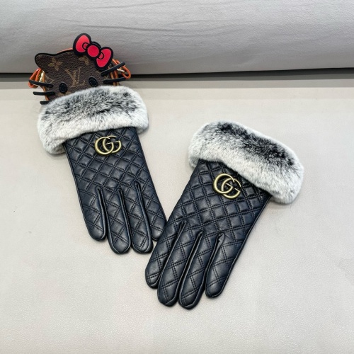 Gucci Gloves For Women #1269824 $52.00 USD, Wholesale Replica Gucci Gloves