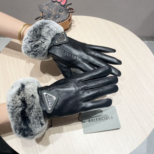 Replica Prada Gloves For Men #1269827 $52.00 USD for Wholesale