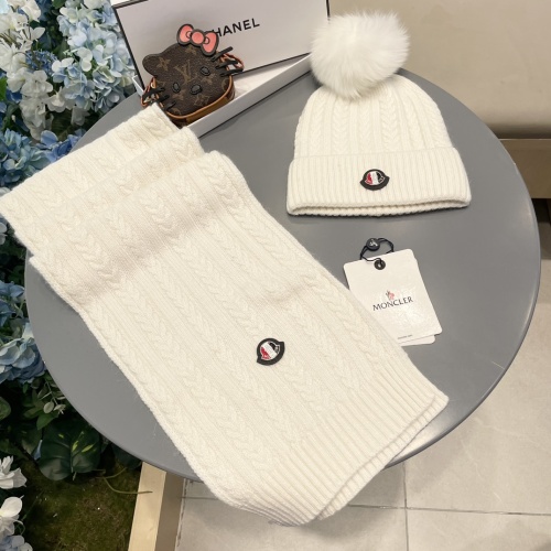 Moncler Hat and Scarf Set #1269906 $64.00 USD, Wholesale Replica Moncler Hat and Scarf and Glove Set