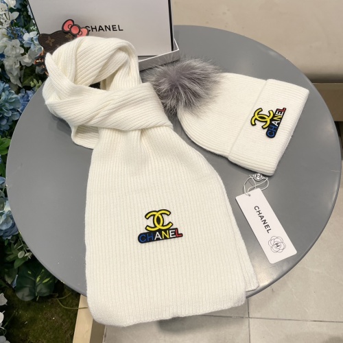 Replica Chanel Hat and Scarf Set #1269910 $64.00 USD for Wholesale