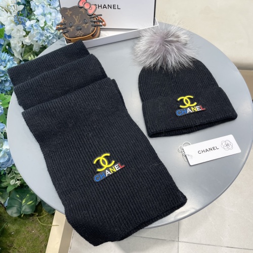 Replica Chanel Hat and Scarf Set #1269912 $64.00 USD for Wholesale