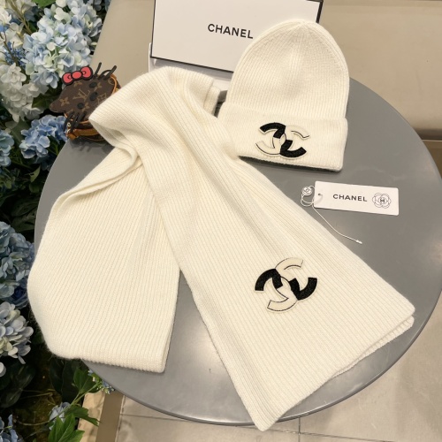 Replica Chanel Hat and Scarf Set #1269913 $64.00 USD for Wholesale