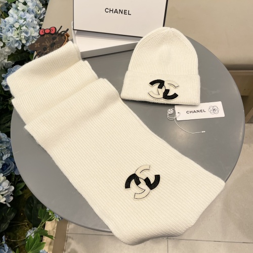 Replica Chanel Hat and Scarf Set #1269913 $64.00 USD for Wholesale