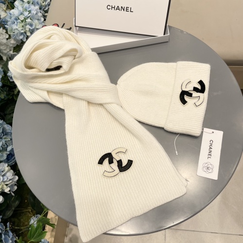 Replica Chanel Hat and Scarf Set #1269913 $64.00 USD for Wholesale