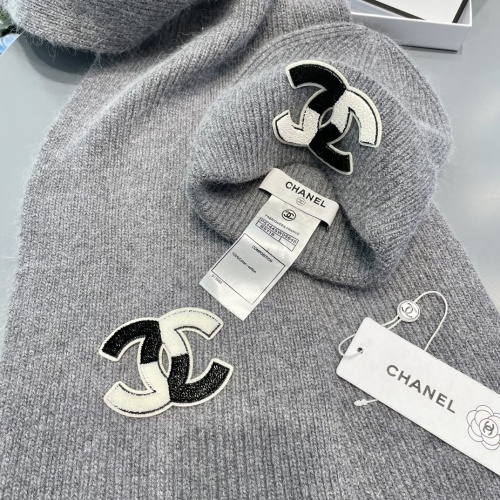 Replica Chanel Hat and Scarf Set #1269914 $64.00 USD for Wholesale