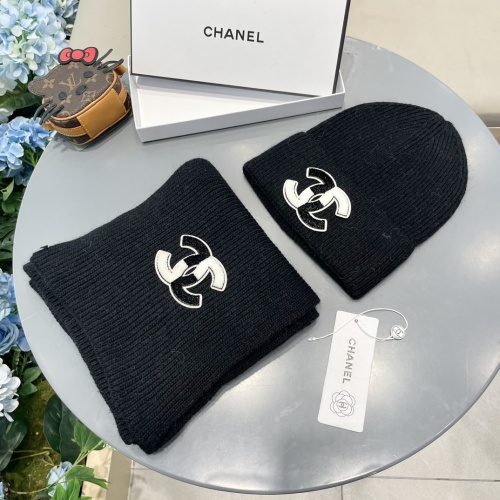 Chanel Hat and Scarf Set #1269915 $64.00 USD, Wholesale Replica Chanel Hat and Scarf and Glove Set