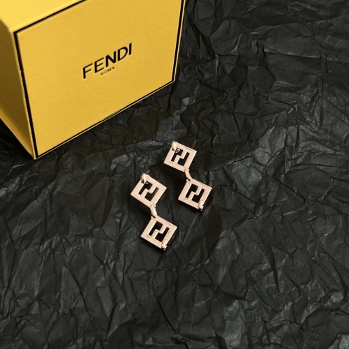 Fendi Earrings For Women #1269934 $38.00 USD, Wholesale Replica Fendi Earrings