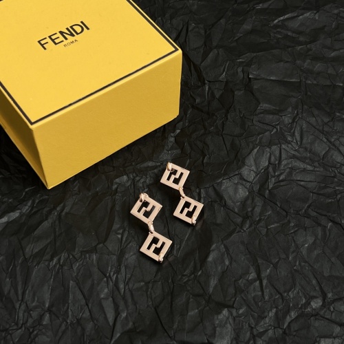 Replica Fendi Earrings For Women #1269934 $38.00 USD for Wholesale