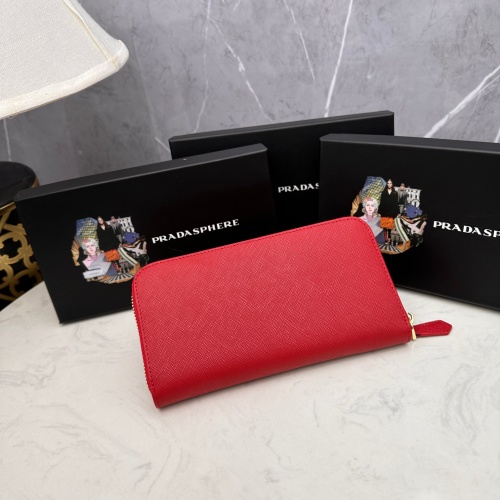 Replica Prada Wallets #1269970 $42.00 USD for Wholesale