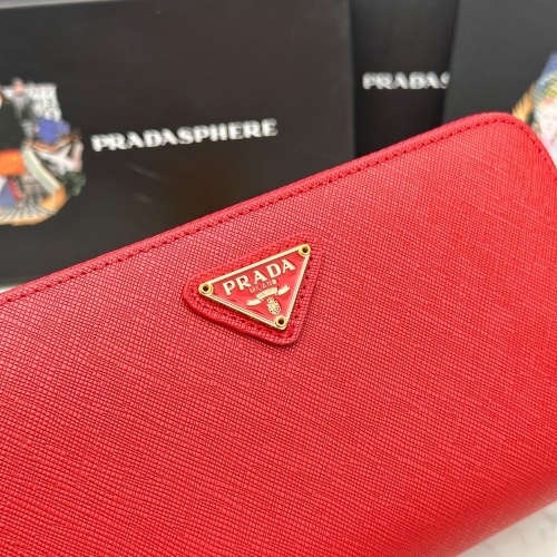 Replica Prada Wallets #1269970 $42.00 USD for Wholesale