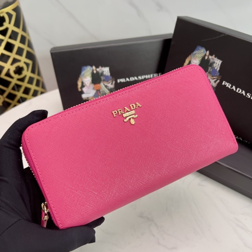 Replica Prada Wallets #1269972 $42.00 USD for Wholesale