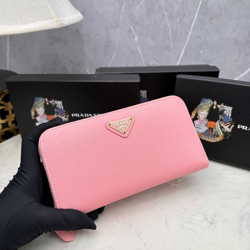 Replica Prada Wallets #1269973 $42.00 USD for Wholesale