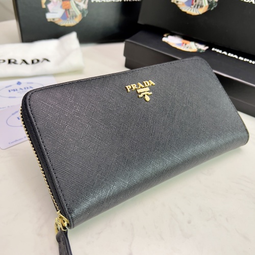 Replica Prada Wallets #1269980 $42.00 USD for Wholesale