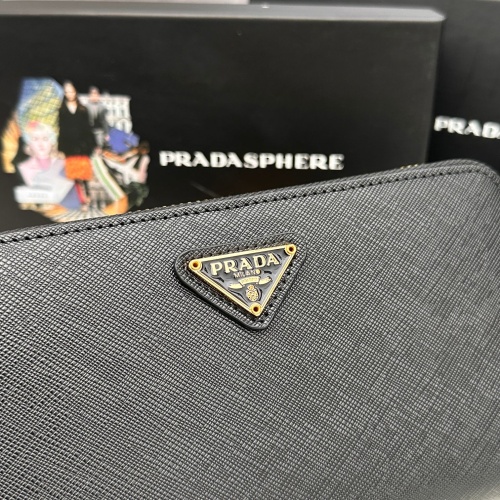 Replica Prada Wallets #1269982 $42.00 USD for Wholesale